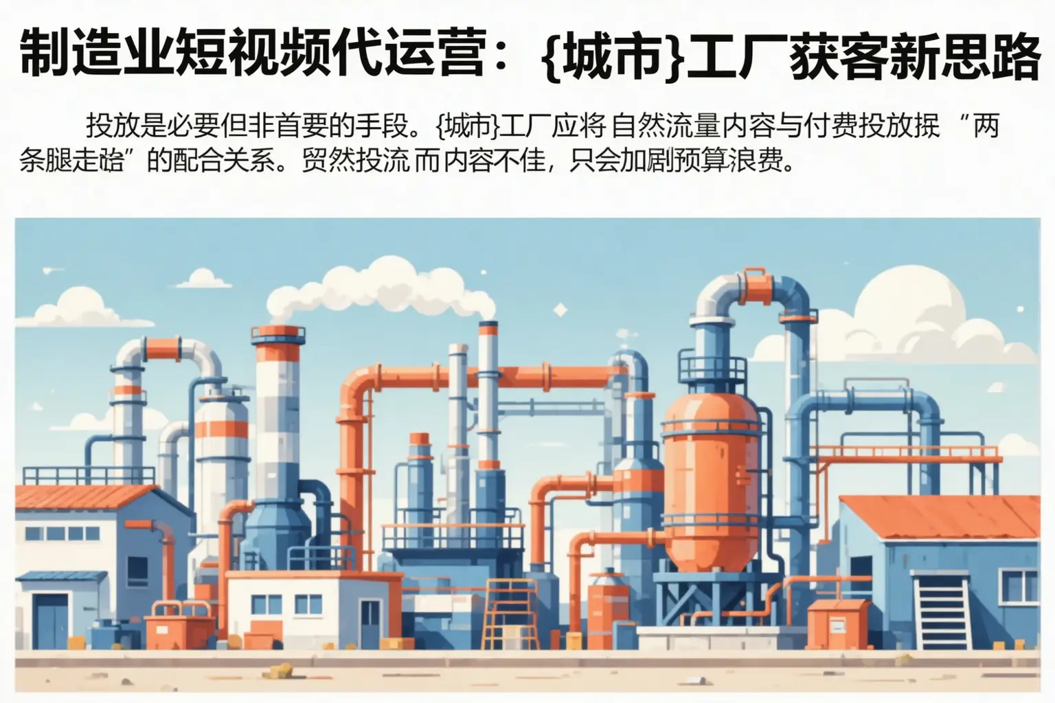 制造业短视频代运营:雷山工厂获客新思路